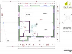Plan 1 rdc constructeur maisons nord 160 190