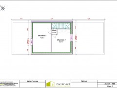 Plan 13 etage2 constructeur maisons nord 160 190