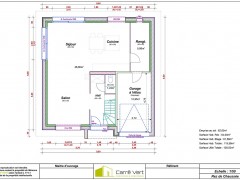 Plan 17 rdc constructeur maisons nord 160 190