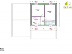 Plan 5 etage constructeur maisons nord 160 190