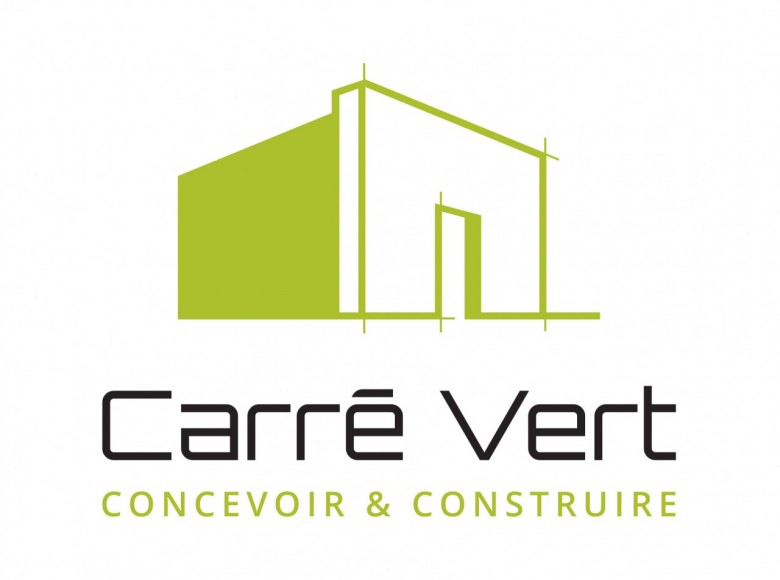 Logo carre vert vertical